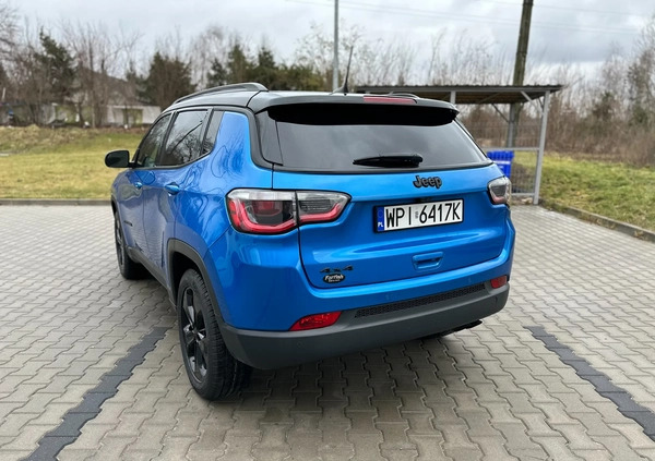 Jeep Compass cena 79999 przebieg: 98469, rok produkcji 2019 z Piaseczno małe 631